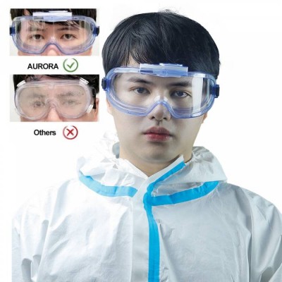 Ansi 287.1 Medical Goggles Anti Fog Goggles Protective Electric Zero Fog Safety Goggle