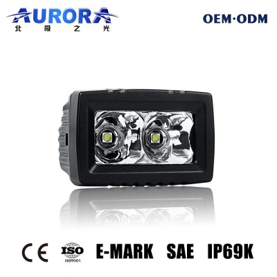 2 Inch E-MARK SAE Approved 12V LED Light Bar Work Light ATV 4X4 Cube Spotlight